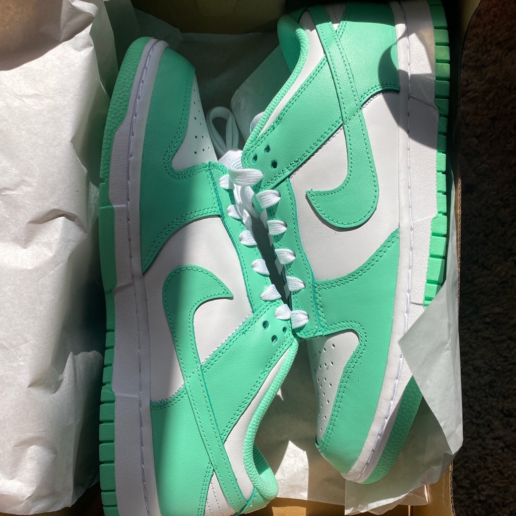 Nike Green Glow Dunk!
